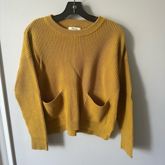 Madewell Mustard Yellow Sweater - Picture 2 of 3